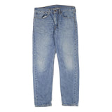 LEVI'S 508 Tapered Womens Jeans Blue Regular Cotton Blend W34 L34 Zip