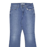 LEVI'S 515 Bootcut Womens Blue Regular Denim Medium W27 L30 Classic Cotton Zip