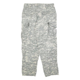 TULLAHOMA INDUSTRIES Mens Cotton Blend Grey Camouflage Regular Fit Cargo