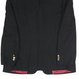 MCGREGOR Mens Black Jacket M Polyester Blend Plain Button Closure Classic