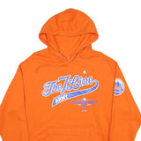 T7L Mens Orange The 7 Line Army Hoodie M Cotton Blend Long Sleeve Casual