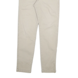 LEVI'S Mens Slim Beige Cotton Blend Denim Jeans W32 L29 Classic Zip Closure