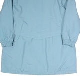 Womens Blue Jacket XL Polyester Blend Plain Long Sleeve Zip Casual Lightweight