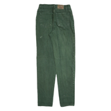 LEVI'S 501 Womens Jeans Green Regular Straight Denim Medium W26 L32 Classic