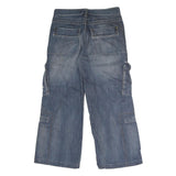 INTERFLOW JEANS Mens Blue Regular Relaxed Denim Medium W32 L28 Cargo Pocket