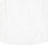 GAP Womens White Cotton Blend Shirt Long Sleeve Collared S Classic Casual