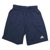 ADIDAS Mens Shorts Blue Casual M W28 Polyester Sports Gym Workout