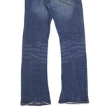 LEVI'S Womens Regular Fit Blue Denim Straight Jeans W28 L30 Classic Cotton Zip