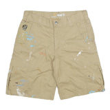 CARHARTT Mens Shorts Beige Relaxed Fit Cargo XL W32 Workwear Utility Cotton