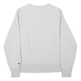 CHAMPION Mens Grey Crew Neck M Cotton Blend Pullover Sweatshirt