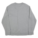 LEVI'S Mens Grey Crew Neck Cotton Blend Pullover XL Long Sleeve Sweatshirt