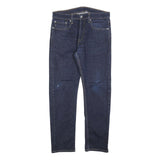LEVI'S 502 Mens Jeans Blue Regular Straight Denim Dark W32 L32 Classic Zip