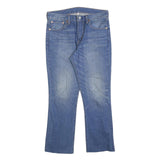 LEVI'S Womens Blue Regular Straight Denim Medium W30 L27 Classic Cotton Blend