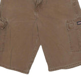 DICKIES Mens Shorts Brown Cargo Casual L W32 Workwear Cotton Blend