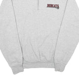 CHAMPION Mens Grey Bobcats 1/4 Zip M Sweatshirt Athletic Sportswear