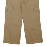 THE NORTH FACE Womens Relaxed Beige Cargo Trousers W31 L24 Cotton Blend Zip