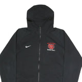 NIKE Mens Black Whittier Christian Basketball Full Zip Hoodie XL Sportswear