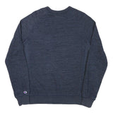 TOMMY HILFIGER Mens Blue Crew Neck M Cotton Blend Pullover Sweatshirt Casual