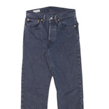 LEVI'S 501 Womens Jeans Blue Regular Straight Denim Medium W26 L25 Classic Fit