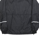 NEWLINE Mens Black Sports Jacket L Polyester Blend Plain Zip Athletic Outdoor