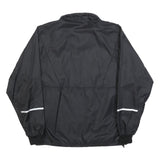 NEWLINE Mens Black Sports Jacket L Polyester Blend Plain Zip Athletic Outdoor