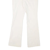 LEVI'S Womens Cotton Blend White Regular Tapered Trousers W32 L30 Classic Fit