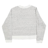 VINCE Womens Grey Sweatshirt XS Crew Neck Cotton Blend Pullover Lightweight