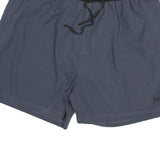 Mens Casual Shorts Blue Drawstring M W30 Polyester Blend Comfortable