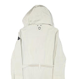 GAASTRA Womens White Lightweight Jacket M Polyester Blend Zip Hooded Casual