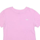 VANS Womens Pink Graphic T-Shirt M Short Sleeve Crew Neck Cotton Blend