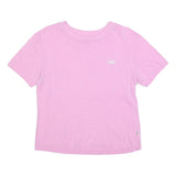 VANS Womens Pink Graphic T-Shirt M Short Sleeve Crew Neck Cotton Blend