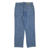 BASIC DENIM Womens Blue Relaxed Straight Denim Medium W29 L28 Casual Everyday