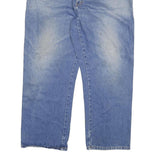 DICKIES Mens Jeans Blue Regular Straight Denim Medium W40 L29 Workwear Zip