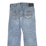 SILVER Womens Jeans Blue Regular Straight Denim Medium W32 L32 Classic Cotton