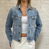 Lee Denim Jacket - Medium Blue Cotton