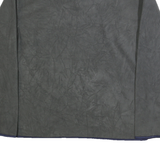 NHL Womens Grey Sweatshirt Jacket L Polyester Plain Casual Athletic Sportswear