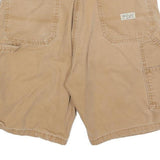 WRANGLER Mens Shorts Beige Casual M W33 Cotton Blend Comfortable Classic Fit