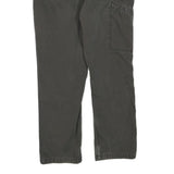 CARHARTT Mens Cotton Blend Grey Regular Fit Straight Leg Lined Trousers W35 L30