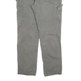 CARHARTT Mens Relaxed Fit Grey Workwear Cargo Trousers W38 L34 Durable Cotton