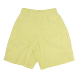 ESPRIT TROPICAL Womens Yellow Casual Shorts M W28 Cotton Blend Comfortable Fit