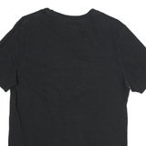 PUMA Mens Black Graphic T-Shirt M Short Sleeve Crew Neck Cotton Blend Casual