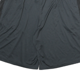ADIDAS Mens Shorts Black & Dark Grey Sports XL W32 Polyester Blend Athletic