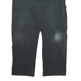 DICKIES Mens Relaxed Black Jeans Denim W40 L28 Workwear Zip Closure Casual