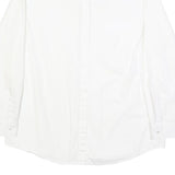 JOULES Womens White Shirt UK 12 Classic Cotton Long Sleeve Casual