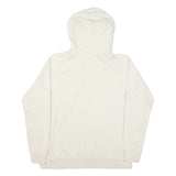 THE NORTH FACE Womens Cream Hoodie L Cotton Blend Pullover Hooded Sweatshirt