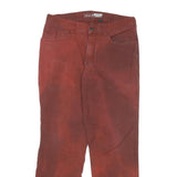 CARHARTT Mens Cotton Blend Relaxed Fit Red Trousers W32 L29 Workwear Casual