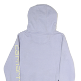 CARHARTT Womens Lilac Hoodie XS Cotton Pullover Logo Print