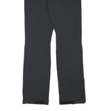 JACK WOLFSKIN Womens Black Regular Fit Straight Leg Trousers W27 L29 Outdoor Zip