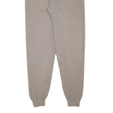 DIESEL Womens Joggers Beige M W26 L30 Cotton Blend Slim Tapered Comfort Fit