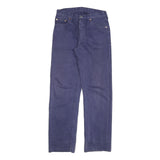 LEVI'S 501 Mens Blue Regular Straight Denim W26 L29 Classic Button Fly Jeans